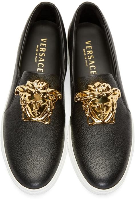 versace slip on shoes for men|gianni versace men's slip ons.